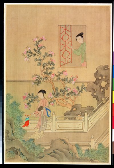Woman in Garden by Shih Fu Chuiu Ying Shih Fu Chuiu Ying